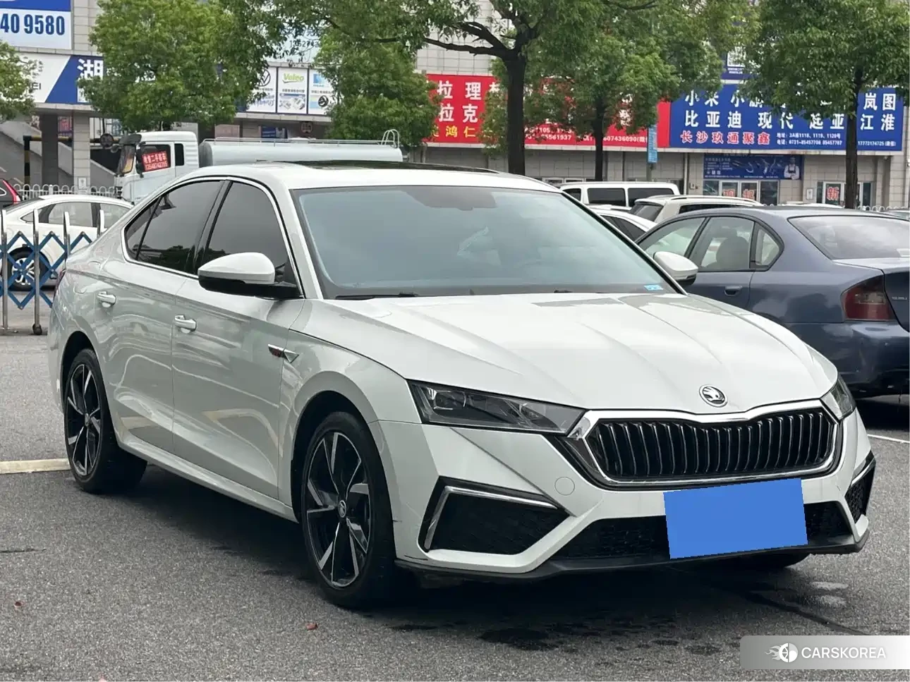 Skoda Octavia 2024 Белый из Китая