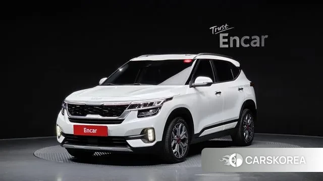 Kia Seltos 2022 Белый из Кореи