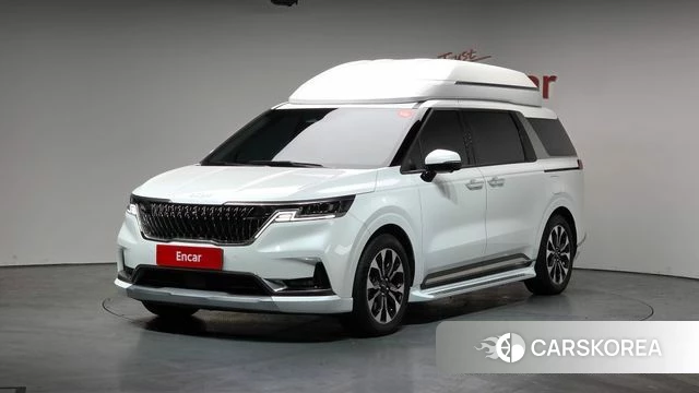 Kia Carnival 4th generation 2023 Белый из Кореи