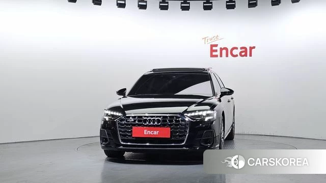 Audi A8 (D5) 2023 Черный из Кореи