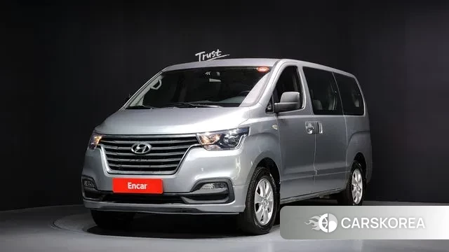 Hyundai The New Grand Starex 2019 Серебристо-серый из Кореи
