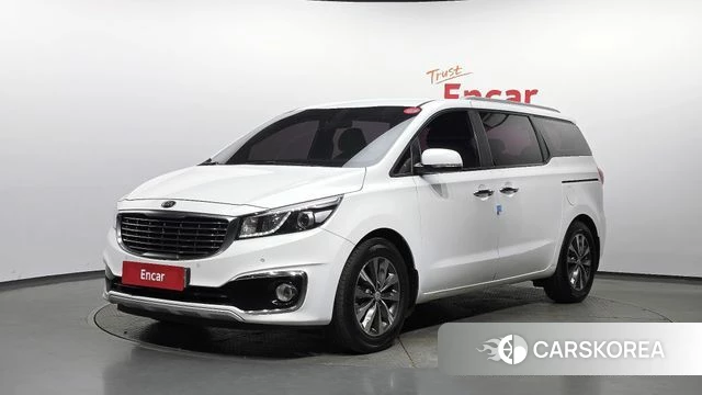 Kia All New Carnival 2018 Белый из Кореи