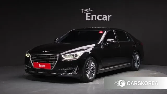 Genesis EQ900 2018 Черный из Кореи