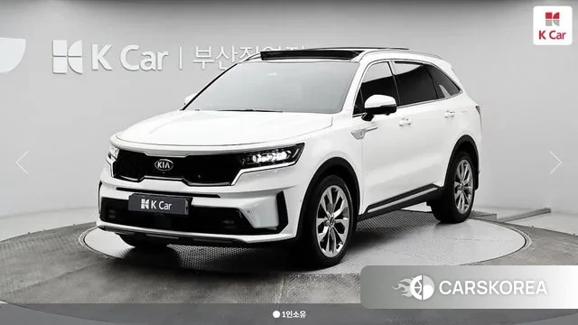 Kia Sorento 4th Generation 2020 Белый из Кореи