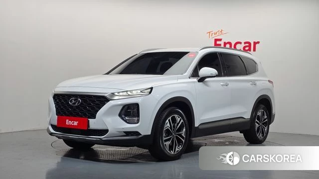 Hyundai Santa Fe TM 2018 Белый из Кореи
