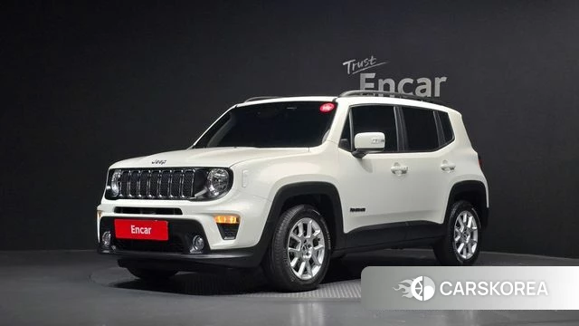 Jeep Renegade 2021 Белый из Кореи