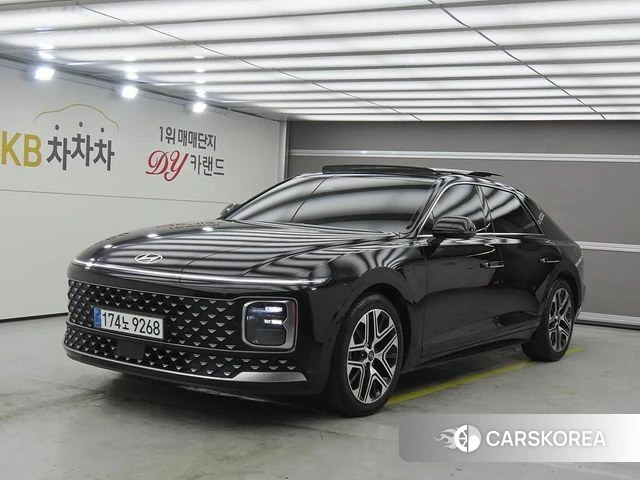 Hyundai Grandeur Hybrid (GN7) 2023 Черный из Кореи