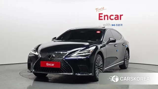 Lexus LS500h 5th generation 2024 Синий из Кореи
