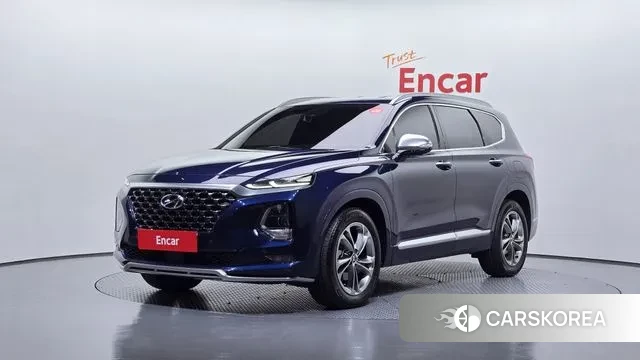 Hyundai Santa Fe TM 2019 Синий из Кореи