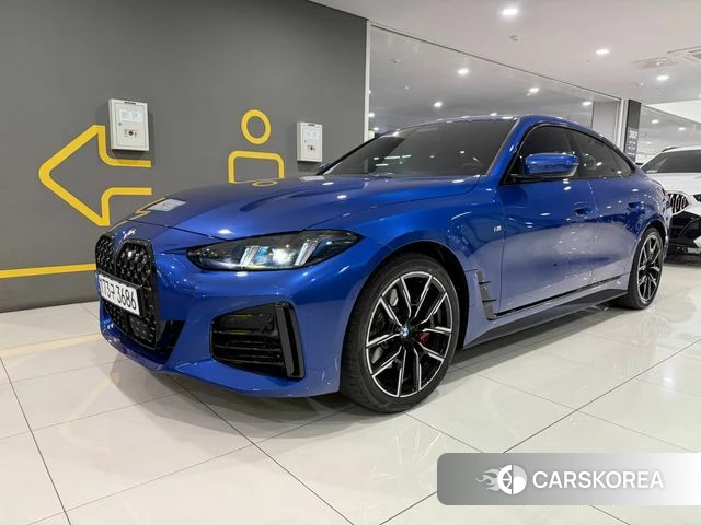 BMW 4 Series (G22) 2025 Синий из Кореи