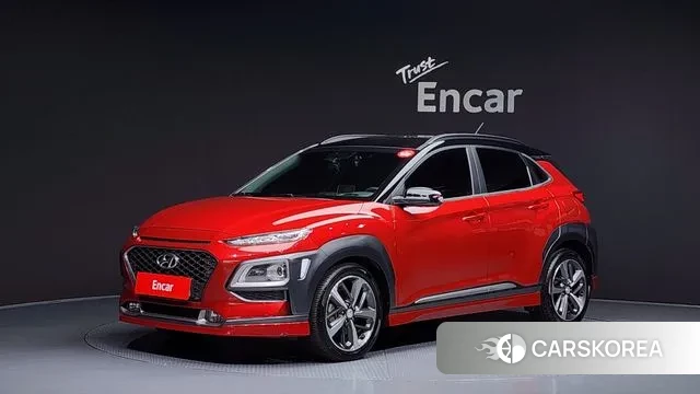 Hyundai Kona 2018 Красный из Кореи