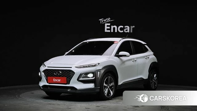 Hyundai Kona 2018 Белый из Кореи