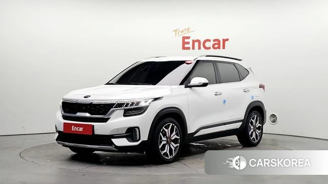 Kia Seltos 2021 Белый из Кореи