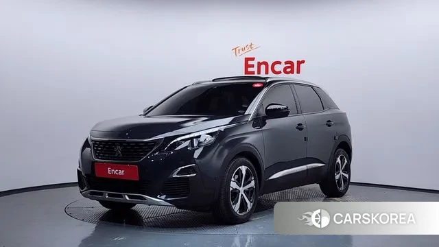 Peugeot 3008 second generation 2019 Синий из Кореи