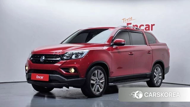 Ssangyong Rexton Sports 2018 Красный из Кореи