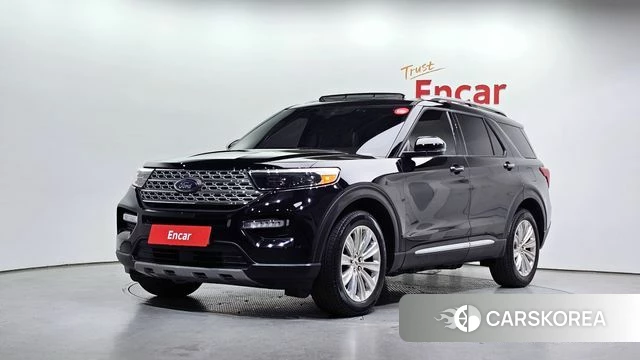 Ford Explorer 6th Generation 2023 Черный из Кореи