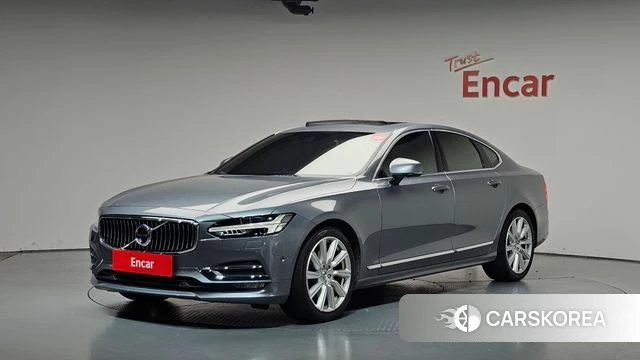Volvo S90 2019 Серый из Кореи