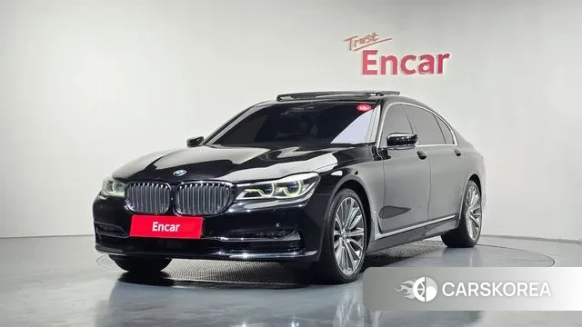 BMW 7 Series (G11) 2018 Черный из Кореи
