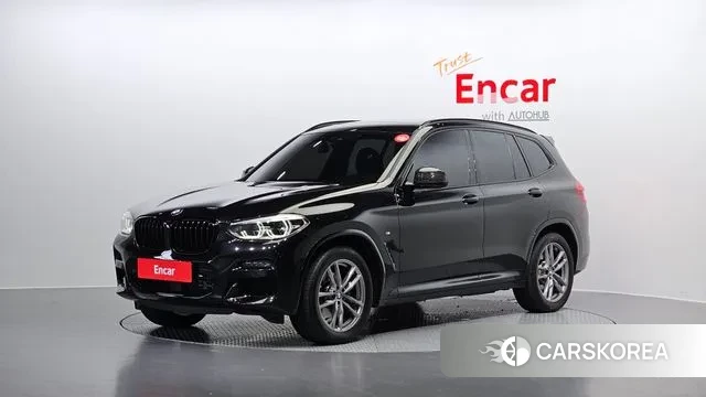 BMW X3 (G01) 2021 Черный из Кореи