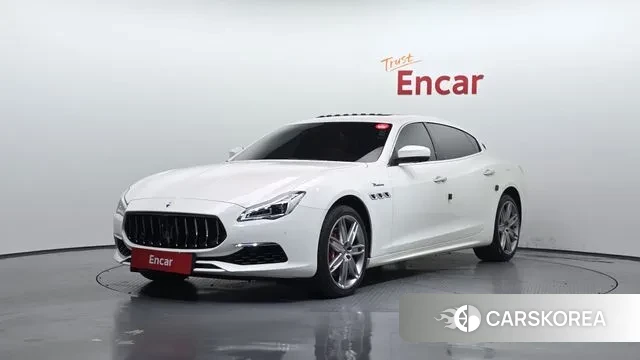 Maserati Quattroporte 2019 Белый из Кореи
