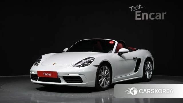Porsche 718 Boxster 2020 Белый из Кореи