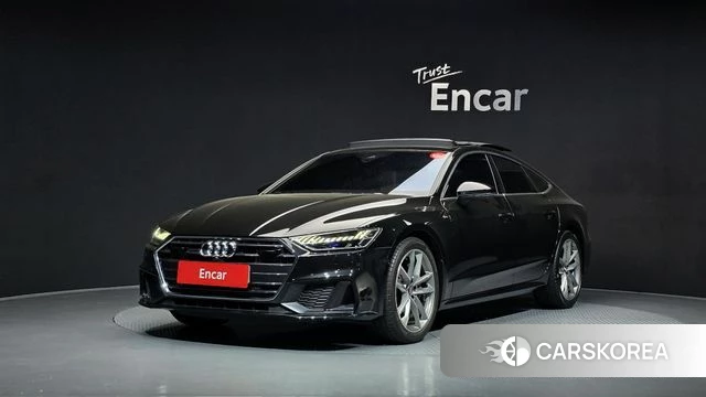 Audi A7 (4K) 2020 Черный из Кореи