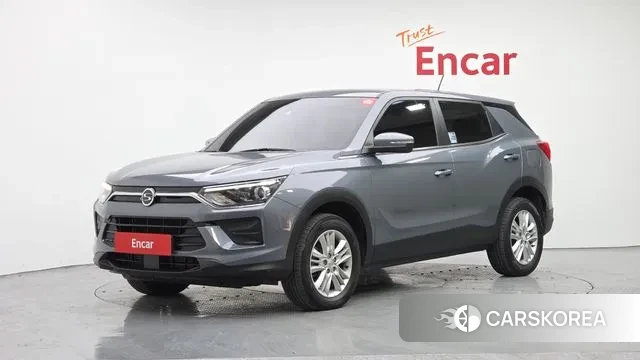 Ssangyong Beautiful Korando 2022 Небесно-голубой из Кореи