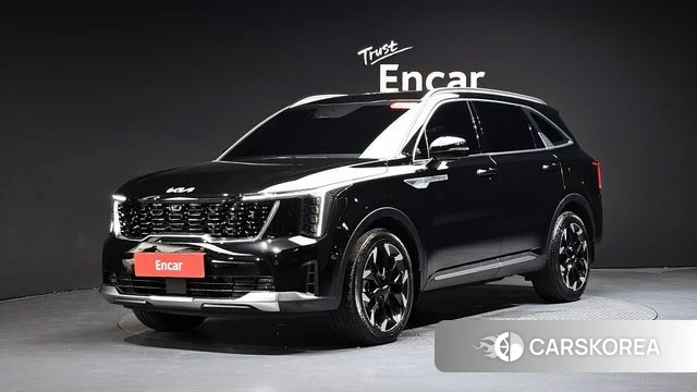 Kia The New Sorento 4th Generation 2025 Черный из Кореи