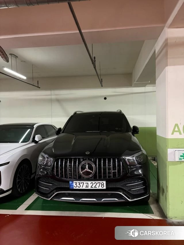 Mercedes-Benz GLE-Class W167 2023 Белый из Кореи