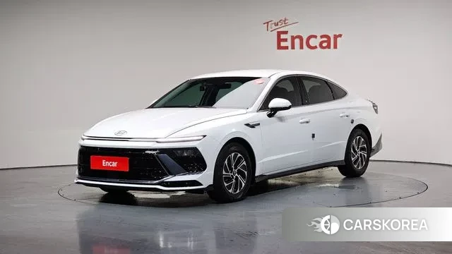 Hyundai Sonata D Edge Hybrid (DN8) 2023 Белый из Кореи