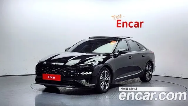 Kia K8 Hybrid 2022 Черный из Кореи