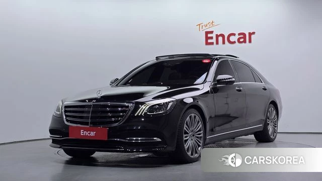 Mercedes-Benz S-Class W222 2019 Черный из Кореи