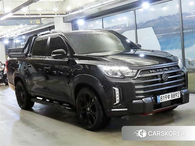 Ssangyong The New Rexton Sports Cannes 2022 Черный из Кореи