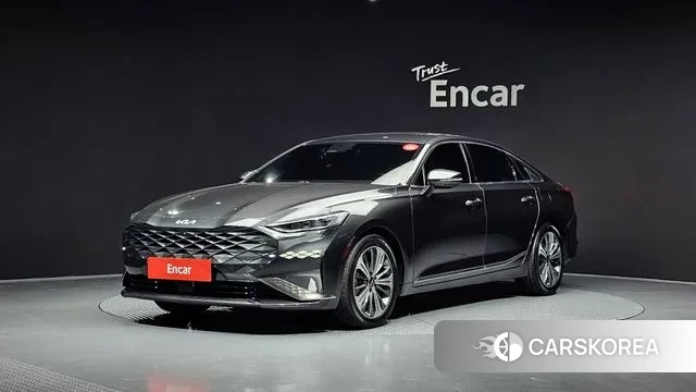 Kia K8 Hybrid 2021 Серый из Кореи