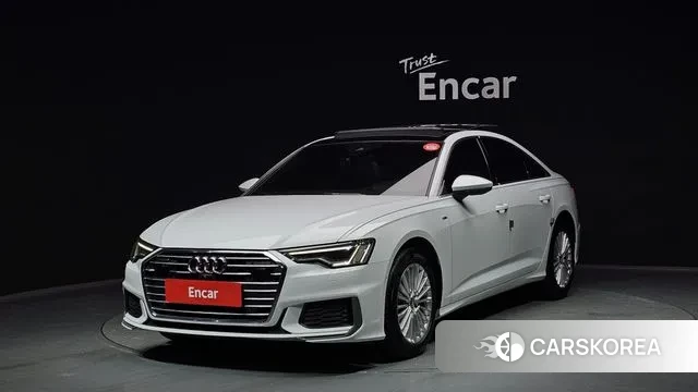 Audi A6 (C8) 2021 Белый из Кореи