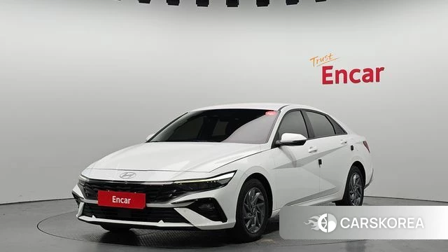 Hyundai The New Avante (CN7) 2023 Белый из Кореи