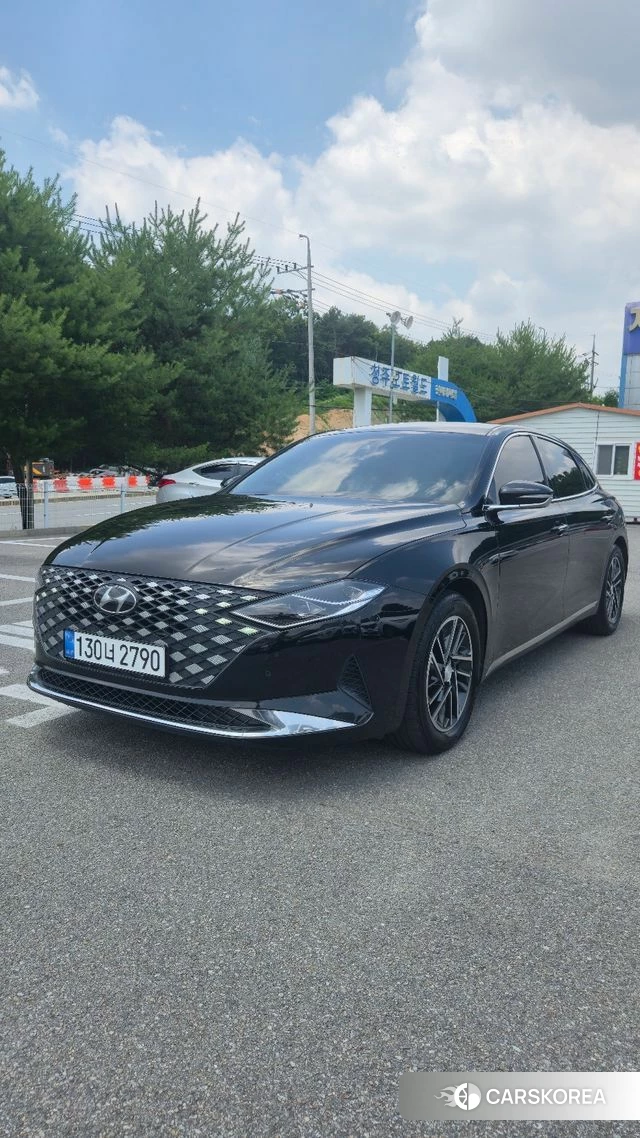 Hyundai The New Grandeur IG 2021 Черный из Кореи