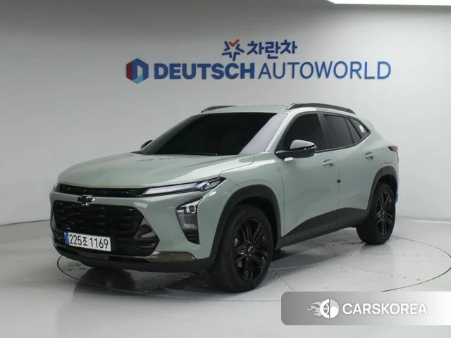 Chevrolet (GM Daewoo) Trax Crossover 2024 Светло-зеленый из Кореи