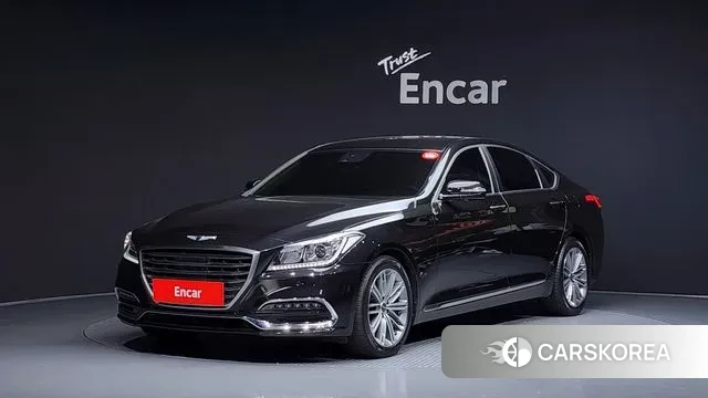 Genesis G80 2018 Черный из Кореи