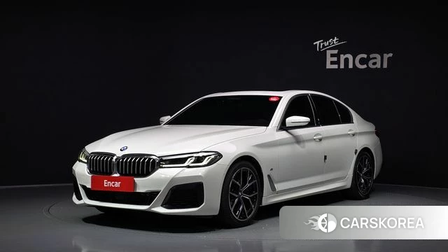 BMW 5 Series (G30) 2022 Белый из Кореи
