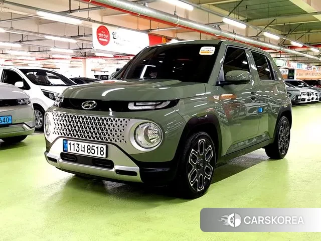 Hyundai Casper 2021 Светло-зеленый из Кореи