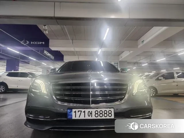 Mercedes-Benz S-Class W222 2019 Серый из Кореи