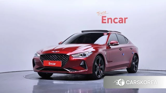 Genesis G70 2019 Красный из Кореи