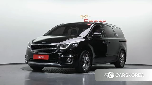 Kia All New Carnival 2018 Черный из Кореи