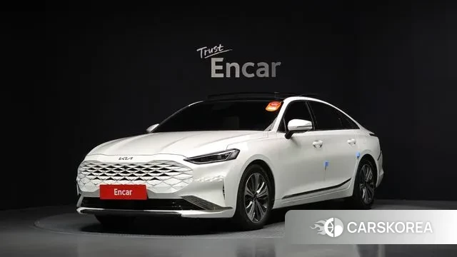 Kia K8 Hybrid 2022 Белый из Кореи