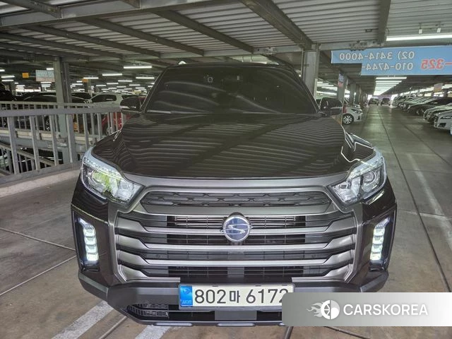 Ssangyong The New Rexton Sport 2021 Черный из Кореи