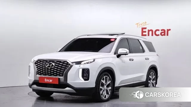 Hyundai Palisade 2022 Белый из Кореи