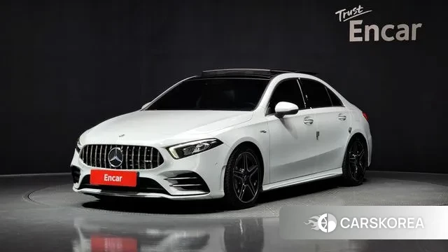 Mercedes-Benz A-Class W177 2021 Белый из Кореи