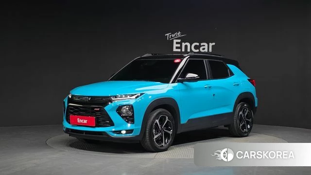 Chevrolet (GM Daewoo) Trailblazer 2021 Небесно-голубой из Кореи