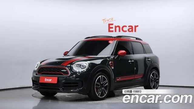 Mini Cooper S Countryman 2018 Зеленый из Кореи